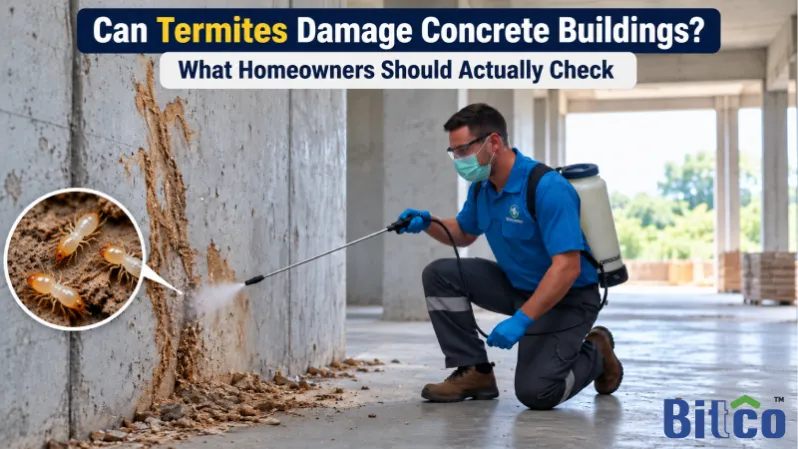 Can Termites Damage Concrete Buildings? What Homeowners Should Actually Check