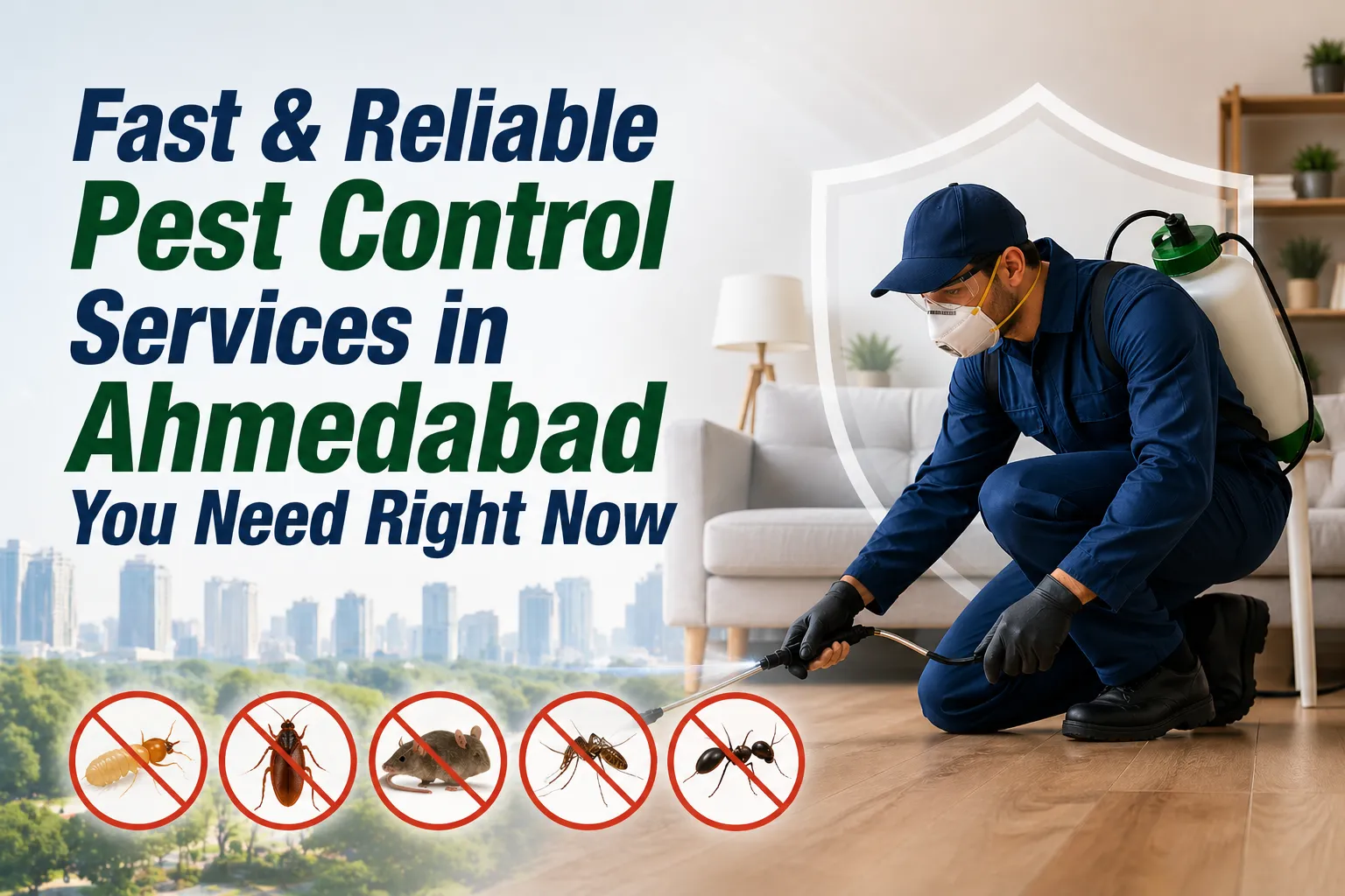 Fast & Reliable Pest Control Services in Ahmedabad You Need Right Now