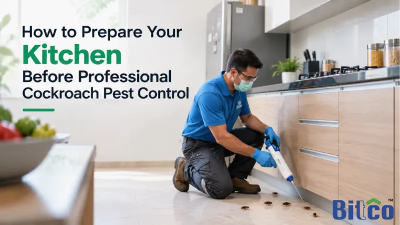 How to Prepare Your Kitchen Before Professional Cockroach Pest Control