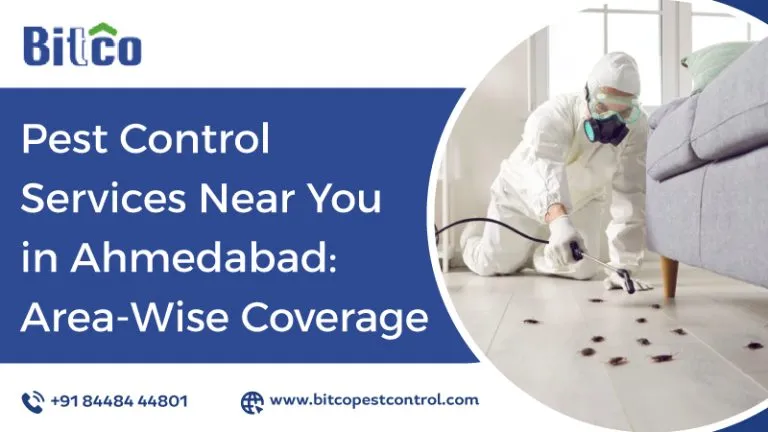 Pest Control Services Near You in Ahmedabad: Area-Wise Coverage