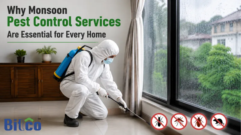 Why Monsoon Pest Control Services Are Essential for Every Home
