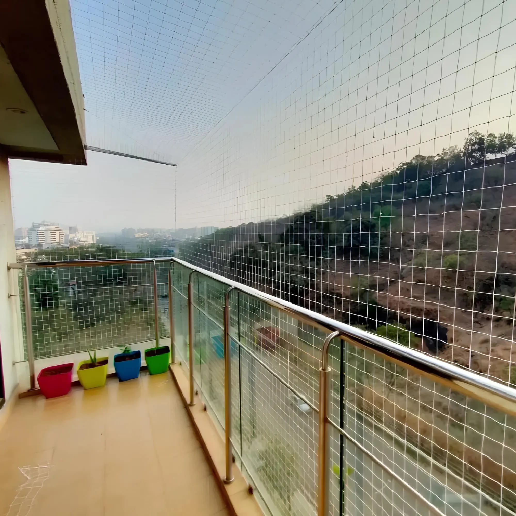 Nearly Invisible Bird Net™ & Spikes Installation