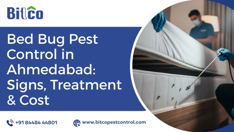 Bed Bug Pest Control in Ahmedabad: Signs, Treatment and Cost