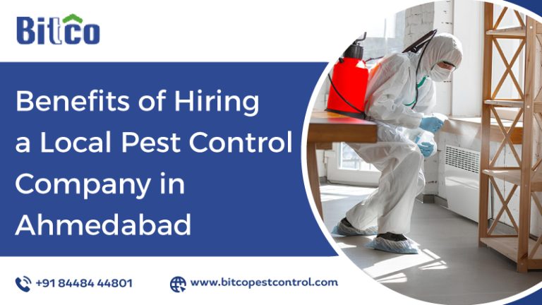 Benefits of Hiring a Local Pest Control Company in Ahmedabad