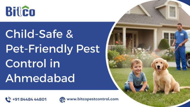 Child-Safe & Pet-Friendly Pest Control in Ahmedabad
