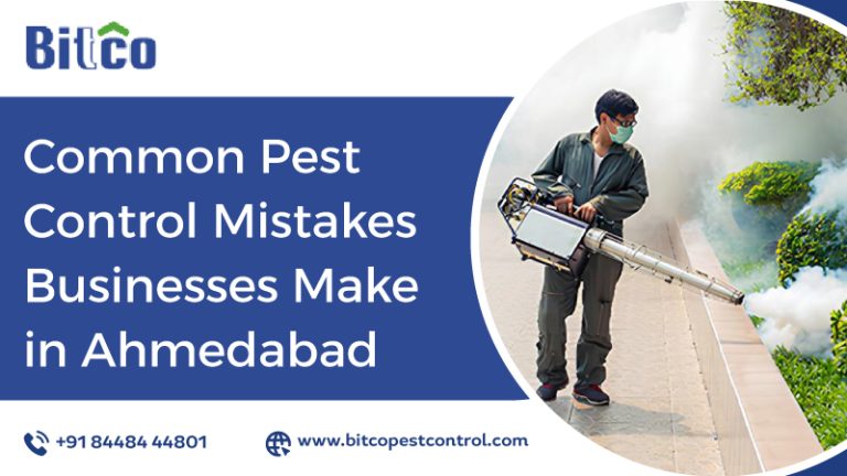 Common Pest Control Mistakes Businesses Make in Ahmedabad