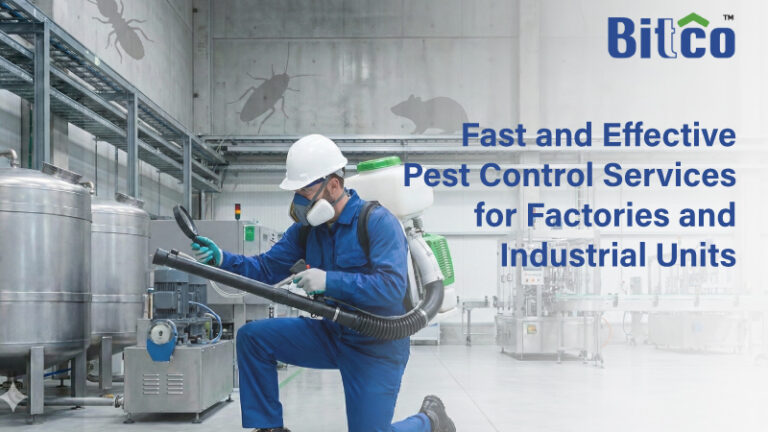 Fast and Effective Pest Control Services for Factories and Industrial Units