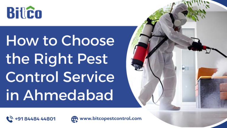 How to Choose the Right Pest Control Service in Ahmedabad