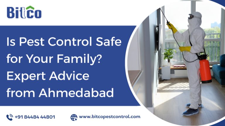Is Pest Control Safe for Your Family? Expert Advice from Ahmedabad