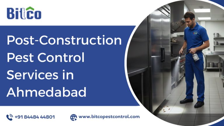 Post-Construction Pest Control Services in Ahmedabad