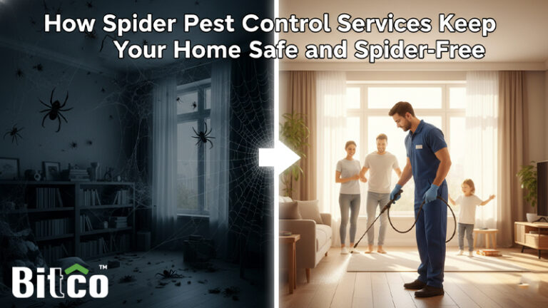 How Spider Pest Control Services Keep Your Home Safe and Spider-Free